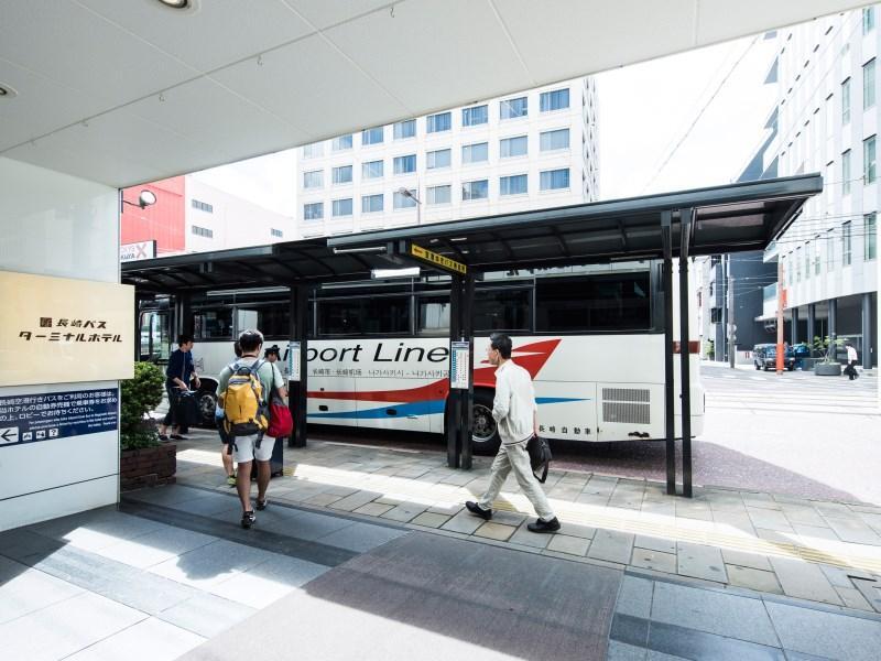 Nagasaki Bus Terminal Hotel Exterior foto